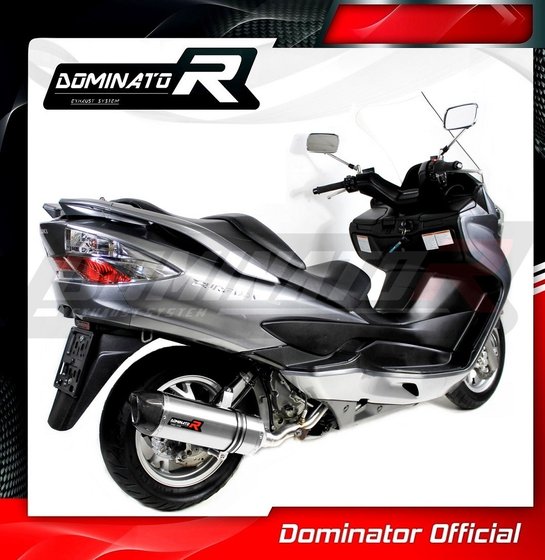 AN 400 BURGMAN (2007 - 2016) exhaust silencer hp1 | Dominator