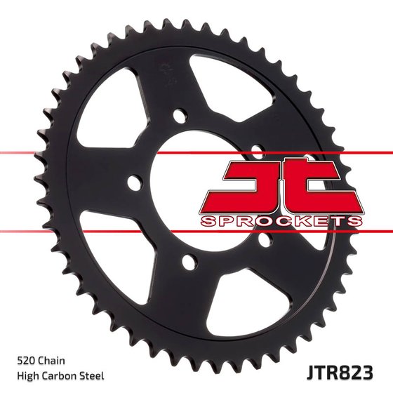 GLADIUS SFV 650 (2009 - 2015) sprocket rear 39t 520 blk | JT Sprockets