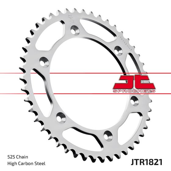 DR 800 S (1994 - 1994) steel rear sprocket | JT Sprockets