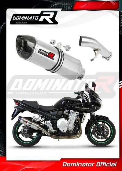 GSF 650 BANDIT (2007 - 2016) exhaust silencer muffler hp1 | Dominator