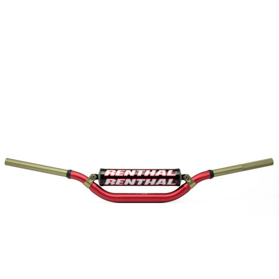 RM 125 (1986 - 2012) renthal twinwall 997 handlebar in red | RENTHAL