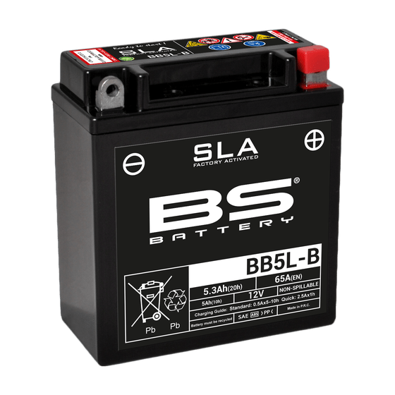 DR 650 (1990 - 1991) bb5l-b sla battery | BS BATTERY