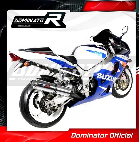 GSX-R 750 (2001 - 2005) exhaust silencer round | Dominator