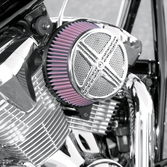 M 1800 R INTRUDER (2006 - 2016) big air chrome air cleaner kit | BARON