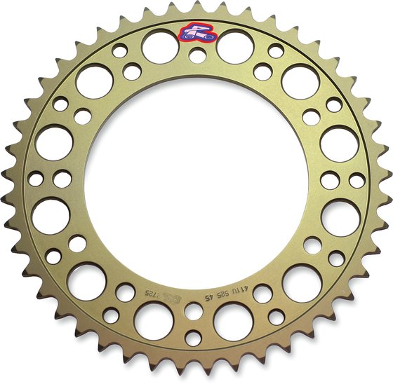 SV 1000 (2003 - 2005) aluminum rear sprocket - 43 teeth | RENTHAL