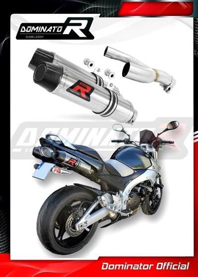 GSR 600 (2006 - 2011) exhaust silencer hp3 | Dominator