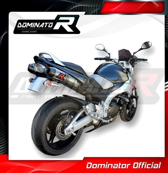 GSR 600 (2006 - 2011) exhaust silencer hp3 | Dominator