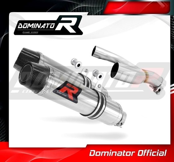 GSR 600 (2006 - 2011) exhaust silencer hp3 | Dominator