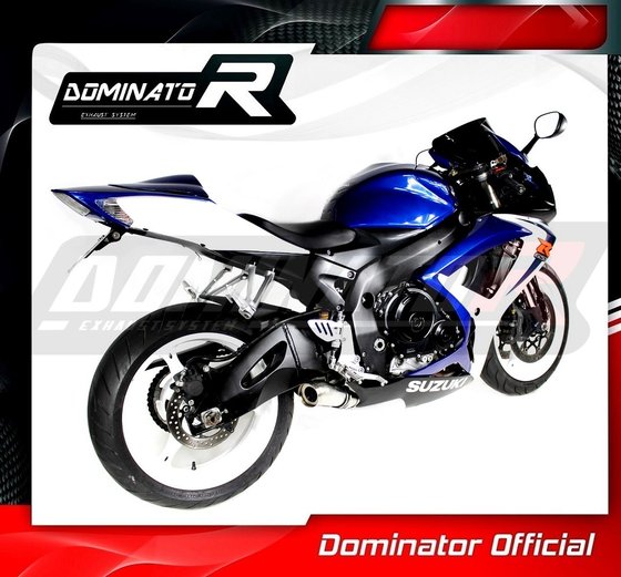 GSX-R 750 (2006 - 2007) exhaust silencer gp2 | Dominator