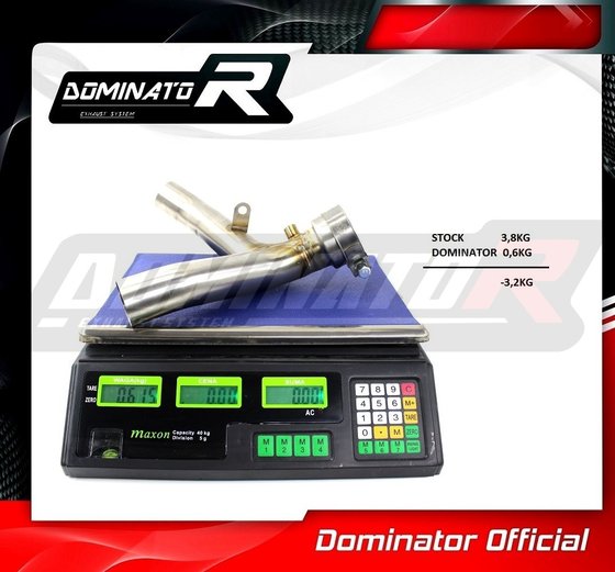 GSX-R 1000 (2007 - 2008) exhaust cat eliminator decat | Dominator