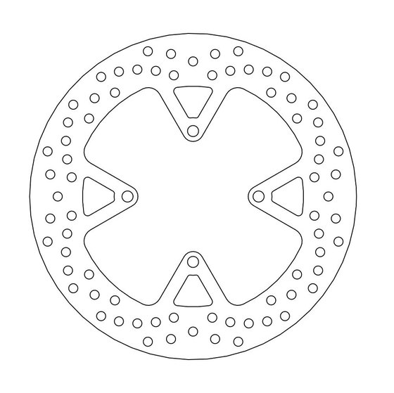 GSX 600 F KATANA (1985 - 2006) halo rear brake rotor | MOTO-MASTER