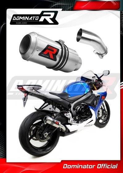 GSX-R 750 (2011 - 2017) exhaust silencer gp | Dominator