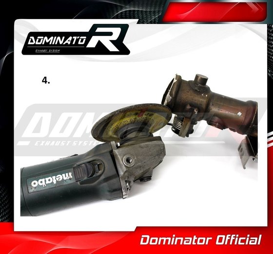 GSX-R 750 (2008 - 2010) exhaust silencer hp3 black low level | Dominator