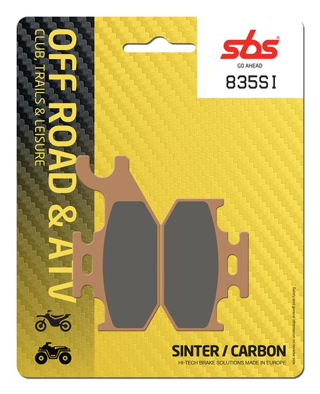 LT A 450 (2008 - 2014) brakepads sintered offroad | SBS