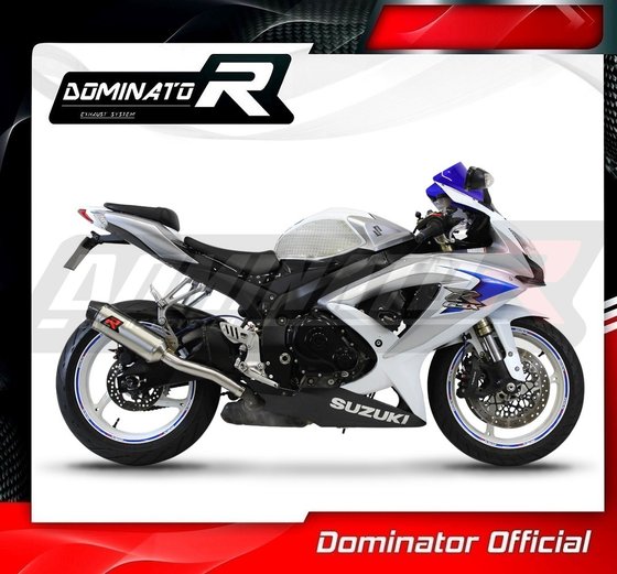 GSX-R 750 (2008 - 2010) exhaust silencer hp3 | Dominator