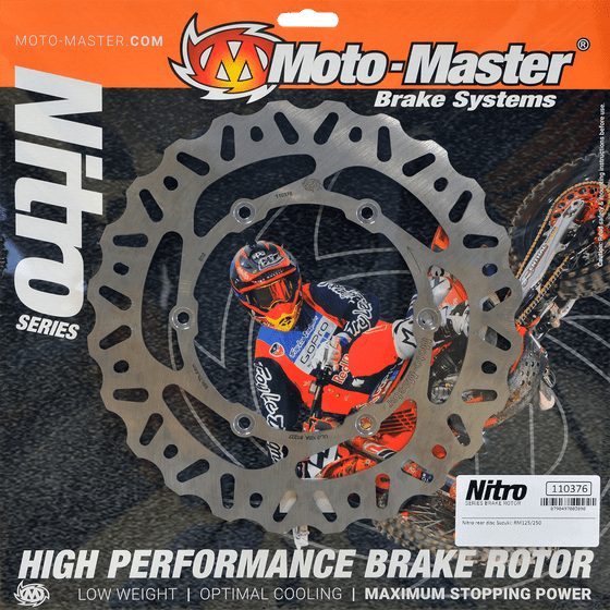 RM 250 (2006 - 2010) nitro rear brake rotor for offroad atv | MOTO-MASTER