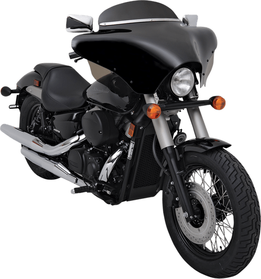 800 MARAUDER (2005 - 2016) standard black batwing fairing windshield - 5" | MEMPHIS SHADES HD