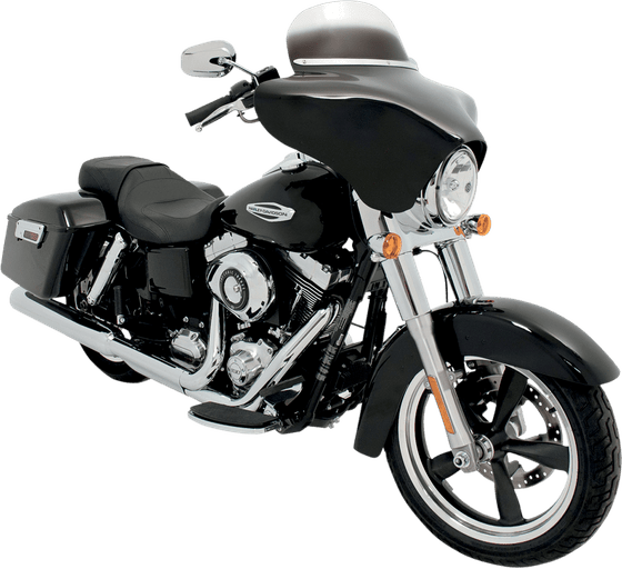 C 50 BOULEVARD (2001 - 2021) black replacement batwing fairing | MEMPHIS SHADES HD