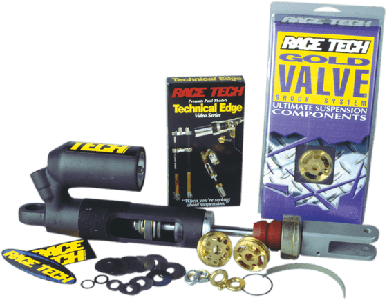 GSX R 600 (2001 - 2005) 46mm shock gold valve kit | RACE TECH