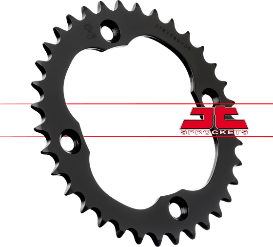 LT-Z 400 (2009 - 2012) steel rear sprocket | JT Sprockets