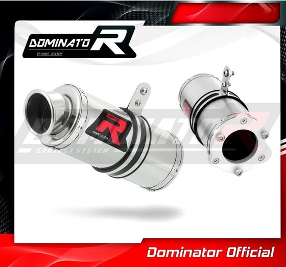 GSX R 600 (1997 - 2000) exhaust silencer gp1 | Dominator