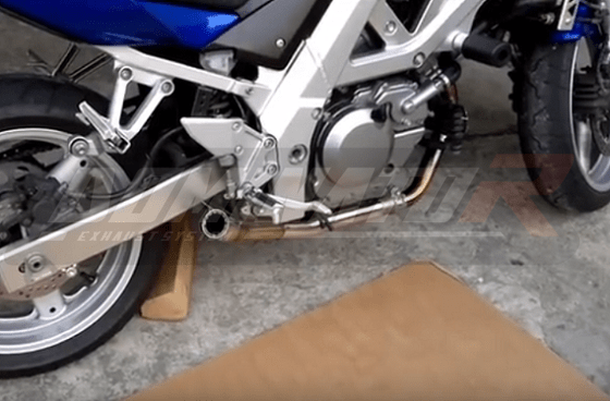 SV 650 (2003 - 2015) exhaust silencer hp1 | Dominator