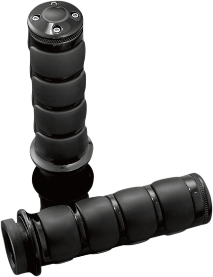 BOULEVARD S50 (1995 - 2009) "iso black handlebar grips" | KURYAKYN