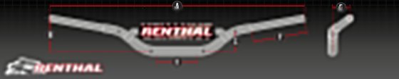 RM Z 250 (2010 - 2022) "renthal twinwall 999 handlebar" | RENTHAL