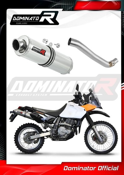 DR 650 (1997 - 2009) exhaust silencer muffler st | Dominator