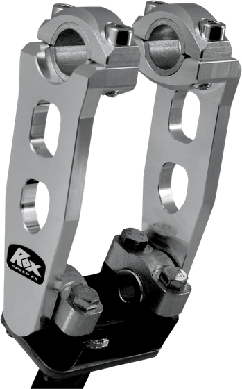 DR-Z 400 SM (2018 - 2022) 5" aluminum handlebar riser | ROX SPEED FX