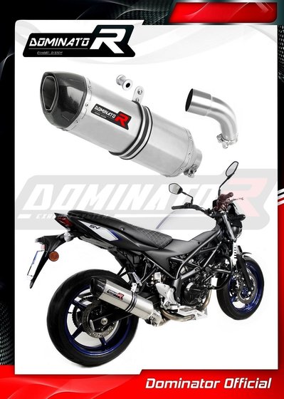 SV 650 (2016 - 2020) exhaust silencer hp1 | Dominator