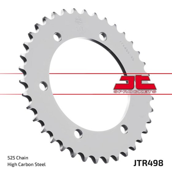 GSX R 600 (1997 - 2000) rear sprocket 46 tooth pitch 525 jtr49846 | JT Sprockets