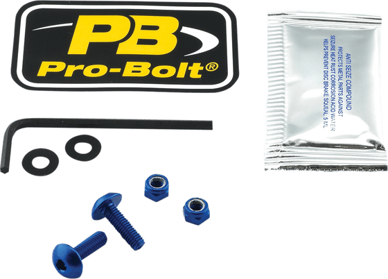 GSX-R 1000 (2009 - 2016) license plate screw pack | PRO BOLT