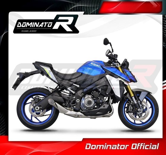 GSX-S 1000 (2021 - 2023) full exhaust system ex silencer gp3 | Dominator