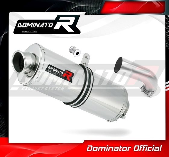 DL 1000 V-STROM (2014 - 2016) homologated exhaust silencer oval | Dominator