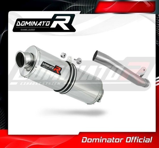 GSX-R 1000 (2001 - 2004) exhaust silencer muffler slip-on ov | Dominator