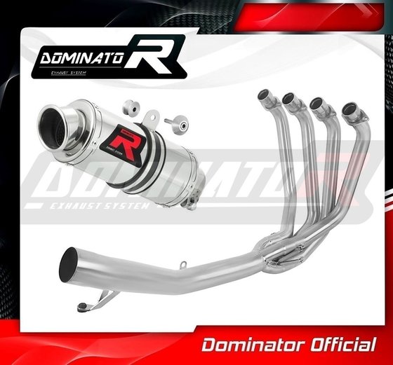 GSF 650 BANDIT (2007 - 2016) full exhaust system silencer gp1 | Dominator