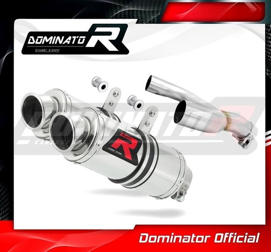 GSR 600 (2006 - 2011) exhaust silencer round | Dominator