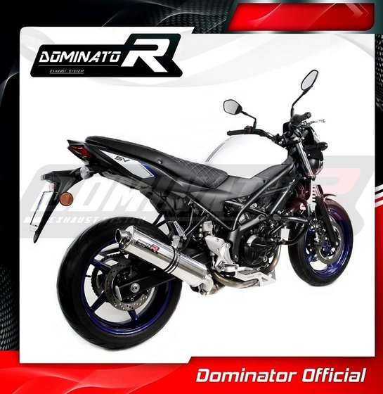 SV 650 (2016 - 2022) exhaust silencer round | Dominator