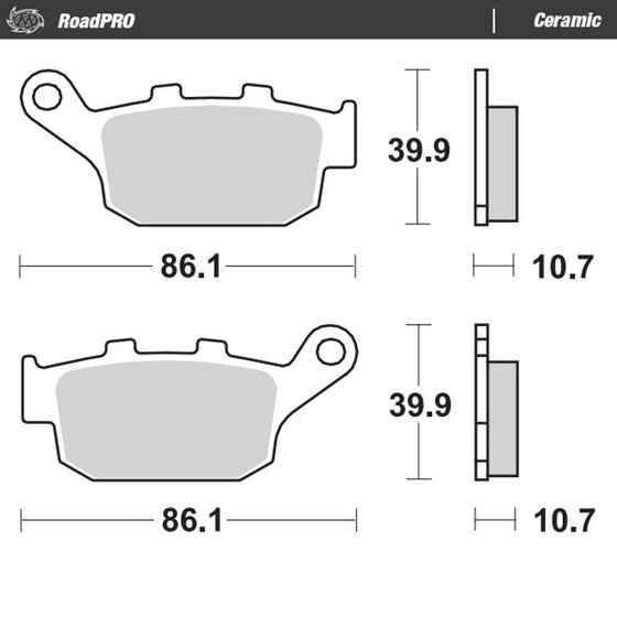 XF 650 FREEWIND (1997 - 2002) ceramic brake pad | MOTO-MASTER