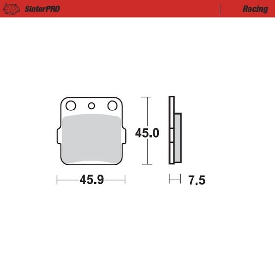 LT-Z 400 (2003 - 2014) sintered metal racing brake pads | MOTO-MASTER