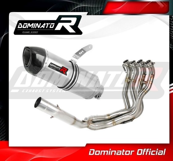 GSX-R 1000 (2017 - 2021) full exhaust system silencer hp1 | Dominator