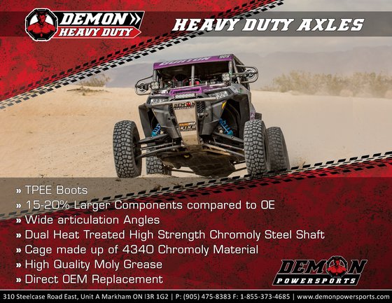 LT A 500 (2011 - 2020) hd complete axle kit | DEMON