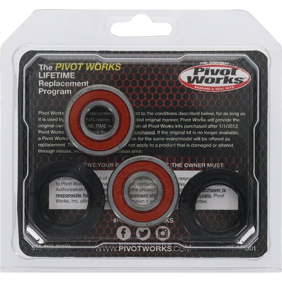 RM 80 X (1990 - 2001) wheel bearing kit front | All Balls