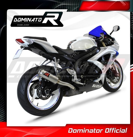 GSX R 600 (2008 - 2010) exhaust silencer gp | Dominator