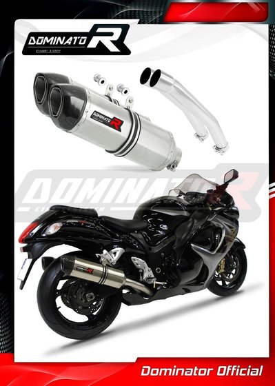 GSX 1300 R HAYABUSA (2008 - 2019) exhaust silencer hp1 | Dominator