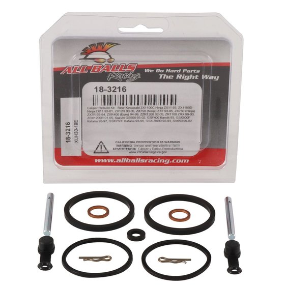 GSX 600 F KATANA (1993 - 1997) caliper rebuild kit - rear | All Balls