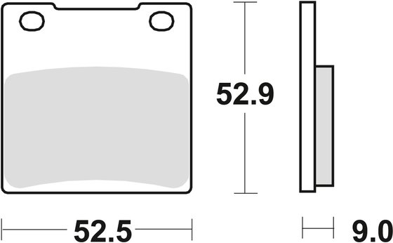 GSX 1300 R HAYABUSA (1999 - 2007) sintered metal brake pad | TRW