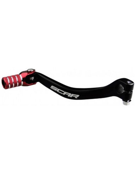 RM Z 250 (2008 - 2023) scar gear shift lever - suzuki red tip | SCAR