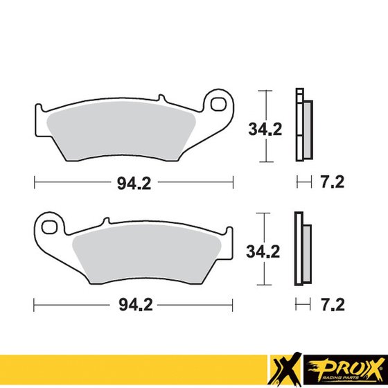 RM Z 250 (2004 - 2020) front brake pad | ProX